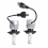 2 X S2 H4 72w 8000lm LED προβολείς αυτοκινήτου υψ 1