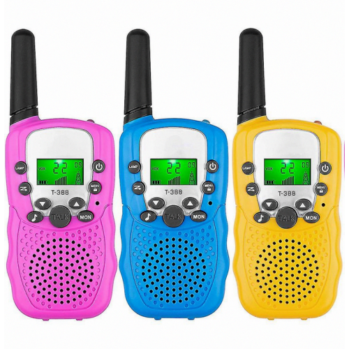 Παιδικά Walkie Talkie σετ των 3, εμβέλεια 3 μιλίω
