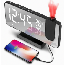 Alarm Clock, Digital Alarm Clock With Radio Alarm Clock_Surprise Gift