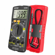 Multimètre numérique ultra-mince ANENG SZ08 avec écran LCD divisé et stylo testeur escamotable AC/D