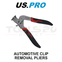 US PRO Tools Automotive Trim Clip Removal Pliers 162mm Spring Assisted 5487