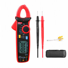 UNI-T UT210D Digitale stroomtangmeter voor temperatuurmeting, automatische bereikselectie, capaciteitsmultimeter, AC/DC-multimeter. Verrassingscadeau