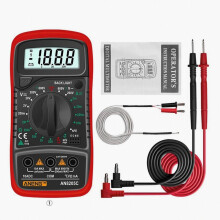 ANENG AN8205C Digital Multimeter AC/DC Ammeter Volt Ohm Tester Meter Multimetro With Thermocouple LCD Backlight_Surprise Gift