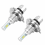 2 X H4 9003 Hb2 6000k Super White Csp LED Λαμπτήρ 3