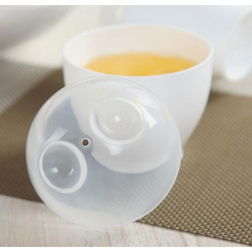 Steamed Egg Cup Compatible Microwave Oven,breakfast Boiled Egg Cup, 2 Pieces_Surprise Gift 1