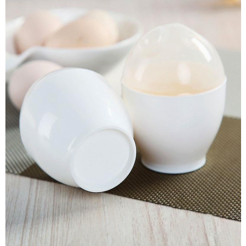 Steamed Egg Cup Compatible Microwave Oven,breakfast Boiled Egg Cup, 2 Pieces_Surprise Gift 2