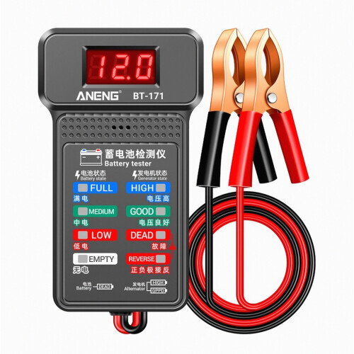ANENG BT-171 Δοκιμαστής Μπαταρίας 12V LCD Ψηφιακό