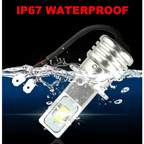 2 τεμάχια κιτ προβολέων H3 Super White Cree LED 1 2