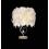 White Feather Table Lamp Night Bedside Light_Surprise Gift 4