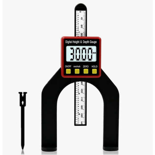 Ψηφιακός μετρητής βάθους 0-80MM LCD 0,01MM Ψηφιακ 1