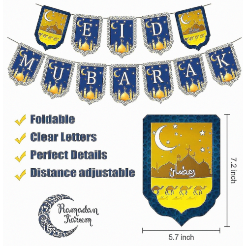 Σετ μπαλονιών για το Eid Mubarak, συμβατό με είδη 2