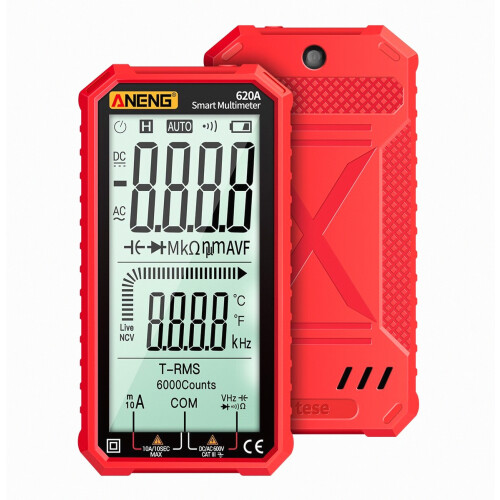 ANENG 620A Μεγάλη Οθόνη LCD 4,7 ιντσών Αυτόματη + 2