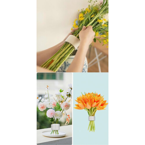 τεμάχια θήκη για στέλεχος ikebana, διαφανής θήκη 2