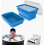 Moule à glaçons pliable grand format | Moule à glaçons en silicone épais avec couvercle - Supporte 1