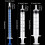 Σύριγγες 1ml/3ml/5ml Σύριγγες για το πρωτόγαλα με 4