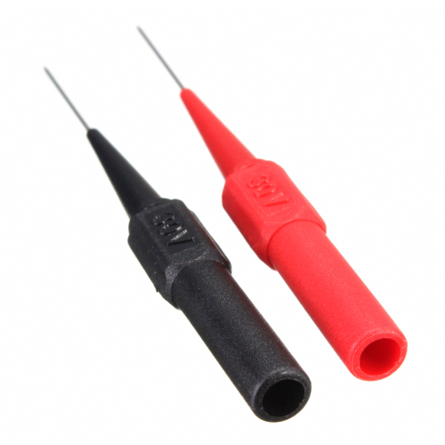 Insulation Piercing Needle Non-destructive Multimeter Test Probes Red/Black_Surprise Gift 2