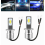 2 τεμάχια κιτ προβολέων H3 Super White Cree LED 1 1