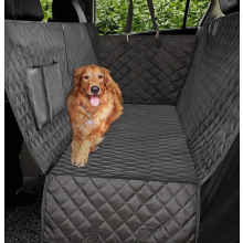 Protezione per sedile auto, coprisedile per cani con alette laterali, coprisedile posteriore per animali domestici - nero, amaca convertibile C-subao