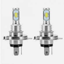 2 x Tacar Bolgán Ceannlampa faoi stiúir H4 9003 Hb2 6000k Super White Csp - subaoe_Surprise Gift