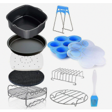Accessoires pour friteuse à air compatibles avec les friteuses à air Philips, Cosori et Deluxe Deep