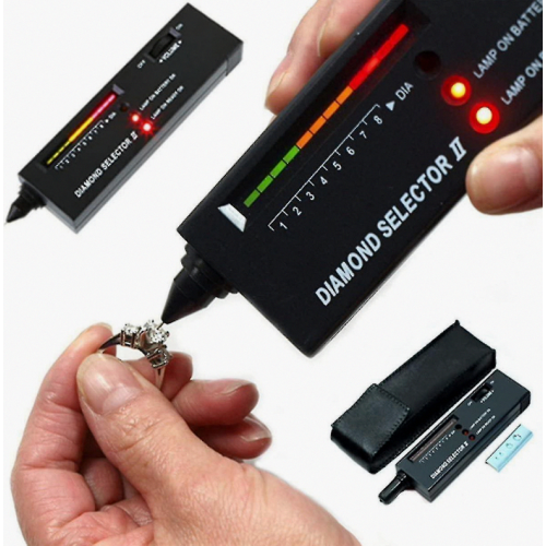 High Precision Diamond Tester Professional Jeweler (black Diamond Tester)_Surprise Gift