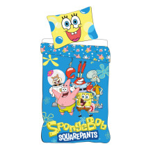 SpongeBob Squarepants Toddler Size Duvet Cover Set 100 x 135 cm