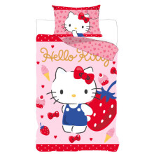 Hello Kitty Toddler Size Duvet Cover Set 100 x 135 cm