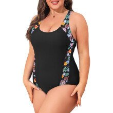 Bañador Deportivo de Una Pieza Adelgazante Amarillo Talla 44 XL — traje baño mujer, bañador moldeador abdomen