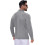 Herren Rollkragenpullover Strick Slim Fit Warm Elastisch Grau M — herrenmode winter, feinstrickpullover herren 4