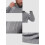 Herren Rollkragenpullover Strick Slim Fit Warm Elastisch Grau M — herrenmode winter, feinstrickpullover herren 5