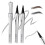 Waterproof Microblading Eyebrow Pen with Fork Tip Brown — eyebrow makeup tool, long lasting brow, natural hair stroke 1