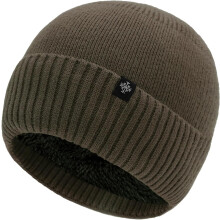 Wintermütze Beanie Strickmütze Warm Thermisch Weich Braun Einheitsgröße — fleece mütze, herren wintermütze, damen beanie