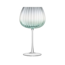 LSA Dusk Balloon 650ml Goblet Set of 2 Green Grey