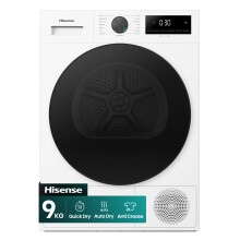 Hisense 1i Series DH1I900UWDCA 9Kg Heat Pump Tumble Dryer - White - A++ Rated