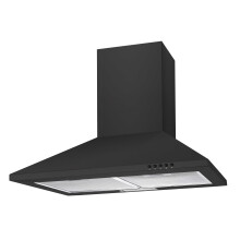 Candy CCE60NN 60cm Chimney Cooker Hood for Ducted/Recirculating Ventilation - Black