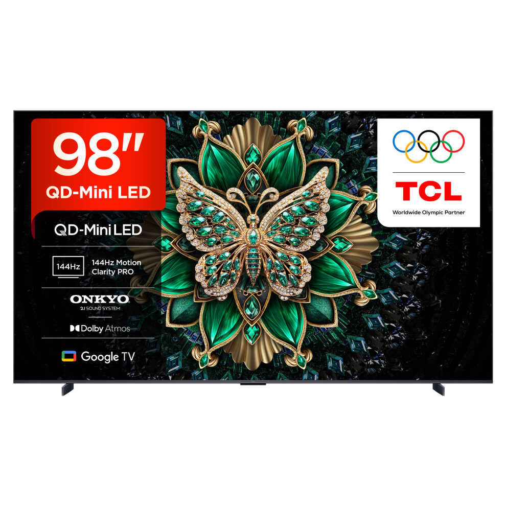 TCL C6K 98" 4K Ultra HD MiniLED Smart Google TV [2026] 98C6K-UK Black - Image 4
