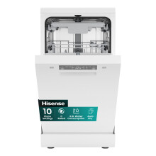 Hisense Slimline Dishwasher - White - C Rated
