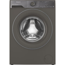 Hotpoint Fabric Care HB123WGCAREUK 12kg WiFi Connected Washing Machine with 1400 rpm - Dark Grey - A Rated