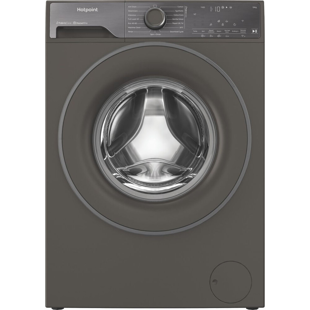 Hotpoint White Hbca 123 Care Uk_wh Freestanding Washing Machine 12 Kg 1400 Rpm - Image 3