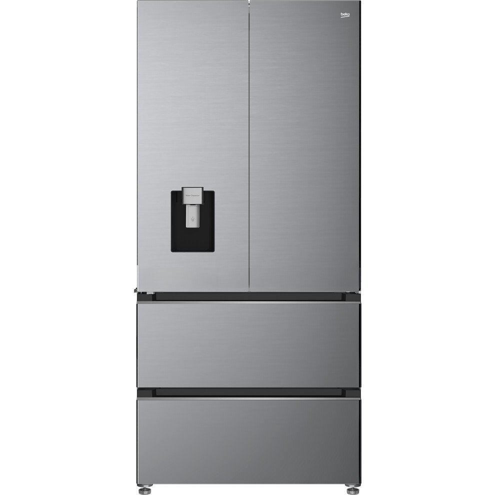 Beko GNE48510DVPX Multi-Door American Fridge Freezer in Stainless Steel with HarvestFresh and AeroFlow Technology - Image 3
