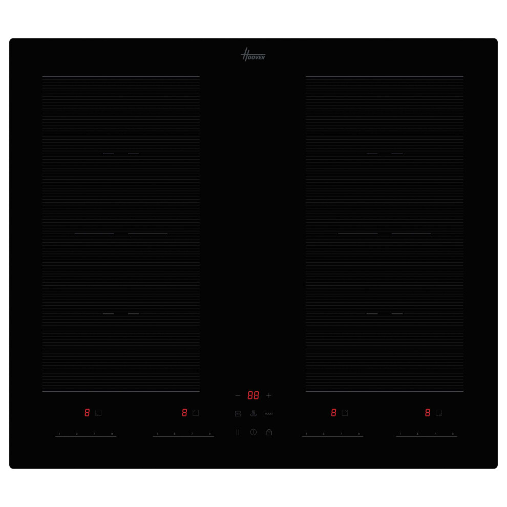 Hoover Hidfs647Mcar Induction Hob Built In Hob Black Glass - Hob With Installation - Image 3