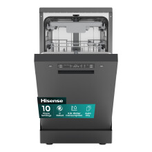 Hisense Slimline Dishwasher - Black - C Rated