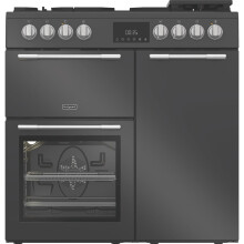 Hotpoint RH90FA20A 90cm wide Dual Fuel Range Cooker with Gas Hob - Anthracite - A Rated
