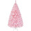 6FT Bushy Artificial Christmas Tree Pink 1