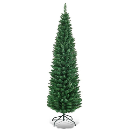6FT Slim Pencil Artificial Christmas Tree