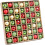 49 Piece 3cm Shatterproof Mini Baubles Red Green and White 1