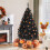 6FT Bushy Artificial Christmas Tree Black 4