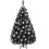 6FT Bushy Artificial Christmas Tree Black 3
