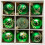 9 Piece Luxury 6cm Christmas Baubles Green 1