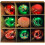 9 Piece Luxury 6cm Christmas Baubles Red Green 1